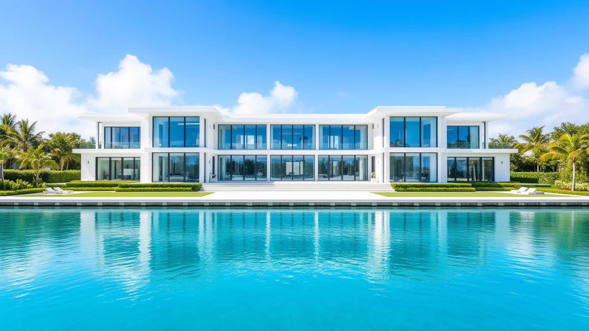 Luxury waterfront home
